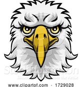 Vector Illustration of Eagle Mascot Character by AtStockIllustration